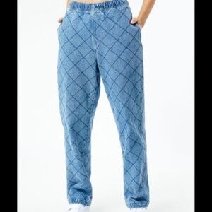 NWOT Obey Denim Easy Diamond Pants Women’s XS